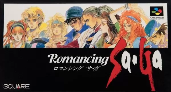 Super Famicom Games - Romancing Saga