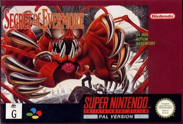 Super Famicom Games - Secret of Evermore
