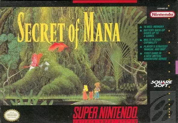 Super Famicom Games - Secret of Mana