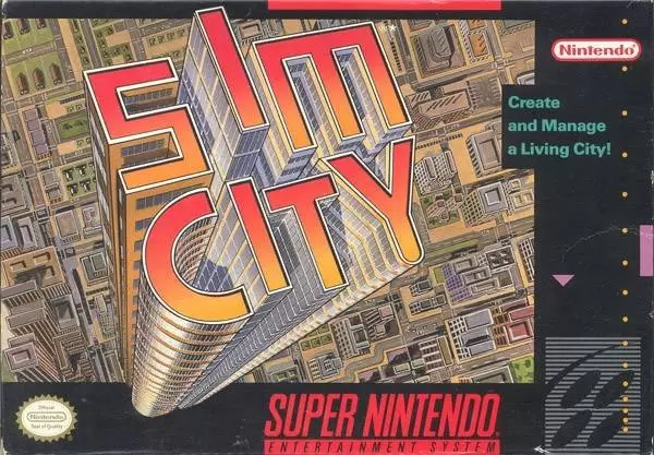 Super Famicom Games - Sim City