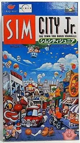 Super Famicom Games - Sim City Jr.