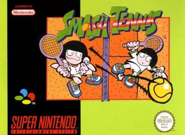 Super Famicom Games - Smash tennis