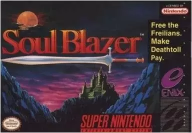 Super Famicom Games - Soul Blazer