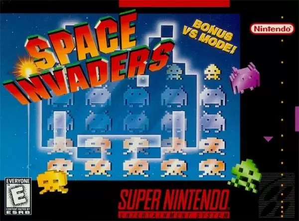Jeux Super Nintendo - Space Invaders