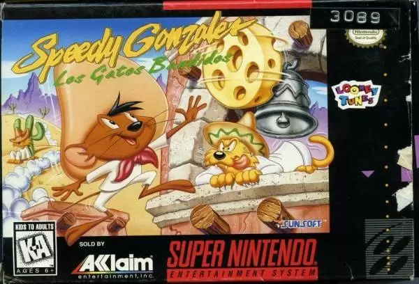 Super Famicom Games - Speedy Gonzales - Los Gatos Bandidos