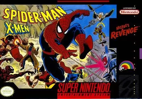 Jeux Super Nintendo - Spider-Man and the X-Men - Arcade\'s Revenge
