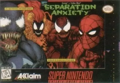 Jeux Super Nintendo - Spider-Man & Venom - Separation Anxiety