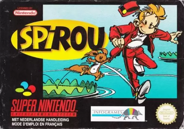 Jeux Super Nintendo - Spirou