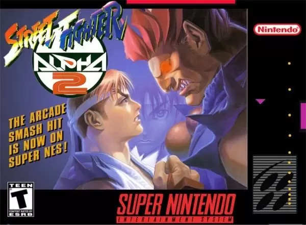 Jeux Super Nintendo - Street Fighter Alpha 2