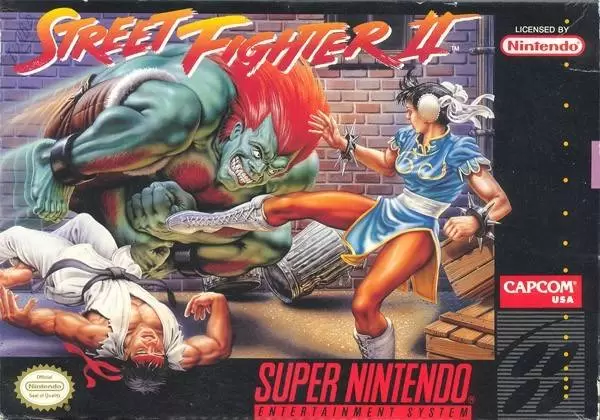 Super Famicom Games - Street Fighter II