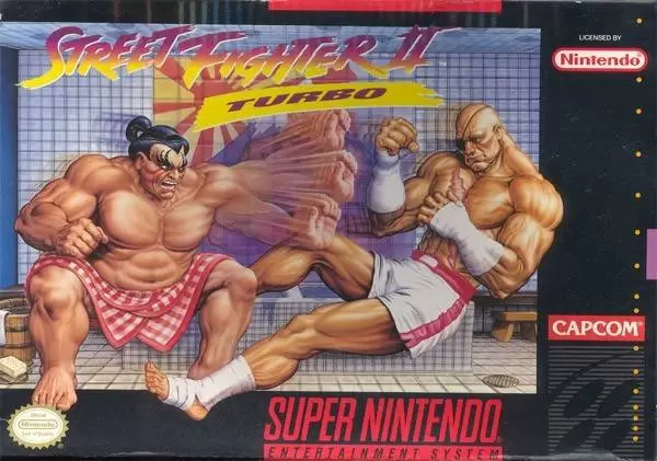 Super Famicom Games - Street Fighter II Turbo