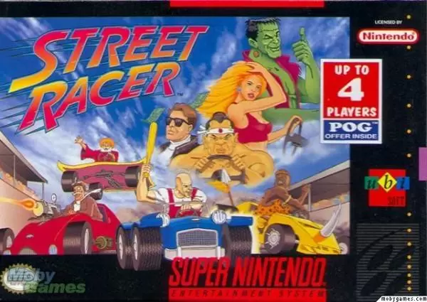 Jeux Super Nintendo - Street Racer