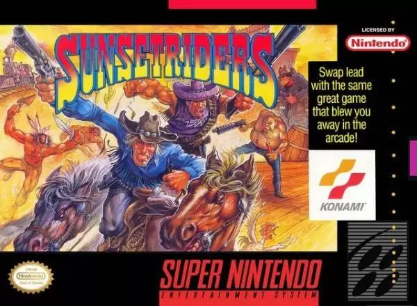 Jeux Super Nintendo - Sunset Riders