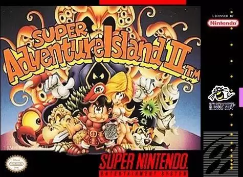 Super Famicom Games - Super Adventure Island II