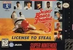 Super Famicom Games - Super Bases Loaded 3 - License to Steal