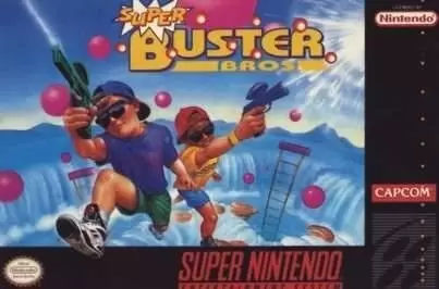 Super Famicom Games - Super Buster Brothers