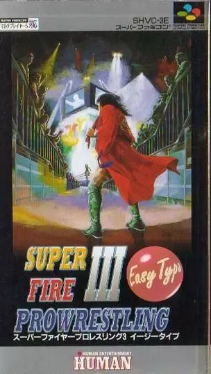 Super Famicom Games - Super Fire Pro Wrestling III - Easy Type