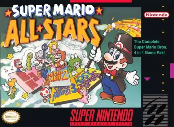Jeux Super Nintendo - Super Mario All-Stars