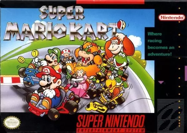 Super Famicom Games - Super Mario Kart