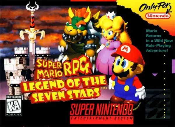 Super Famicom Games - Super Mario RPG - Legend of the Seven Stars