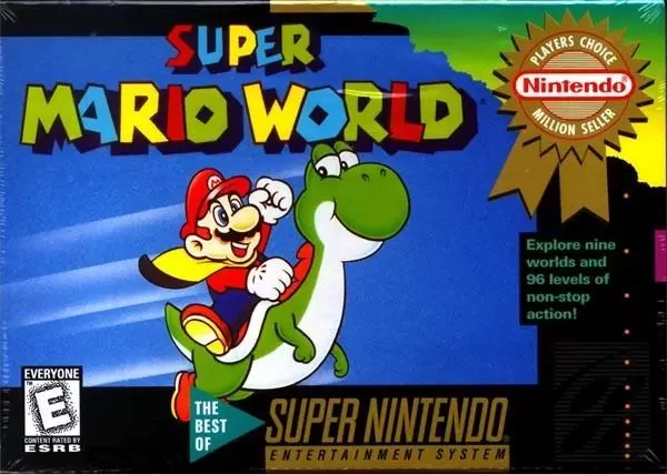 Jeux Super Nintendo - Super Mario World