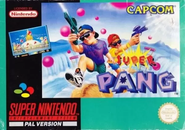Super Famicom Games - Super Pang