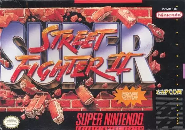 Super Famicom Games - Super Street Fighter II - The New Challengers