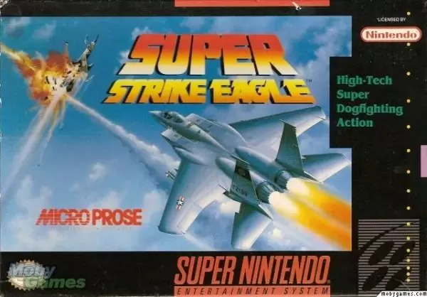 Super Famicom Games - Super Strike Eagle