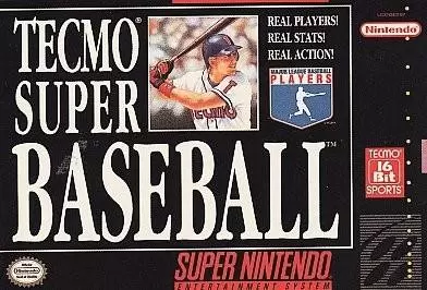 Super Famicom Games - Tecmo Super Baseball