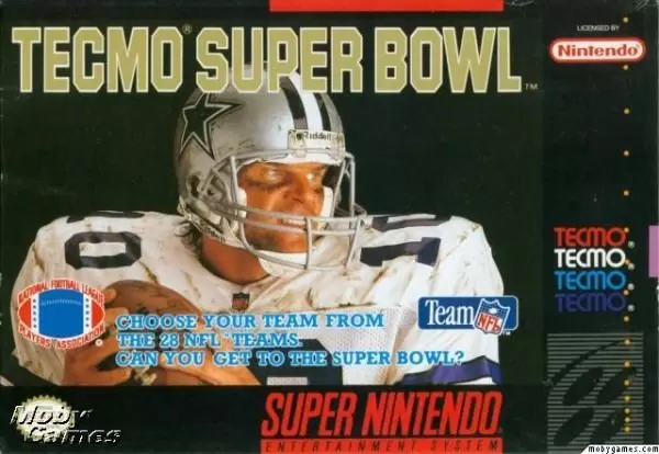 Super Famicom Games - Tecmo Super Bowl