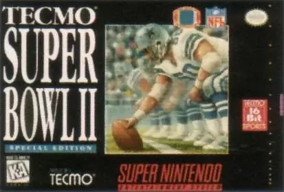 Super Famicom Games - Tecmo Super Bowl II: Special Edition
