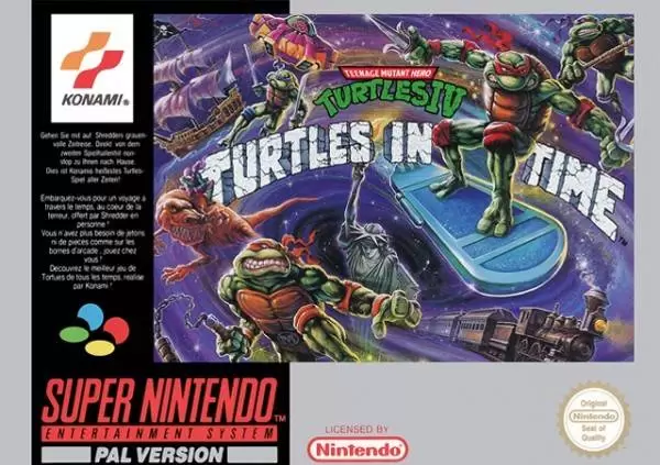 Jeux Super Nintendo - Teenage Mutant Ninja Turtles IV: Turtles In Time