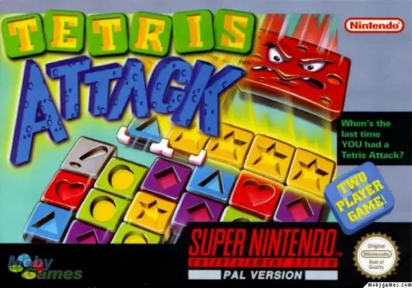 Super Famicom Games - Tetris Attack