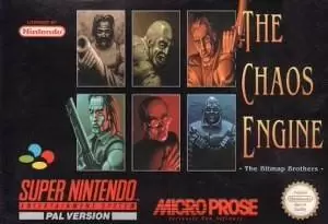 Super Famicom Games - The Chaos Engine