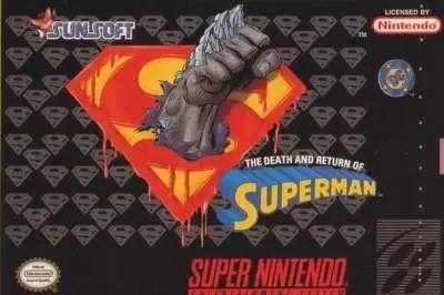Super Famicom Games - The Death and Return of Superman