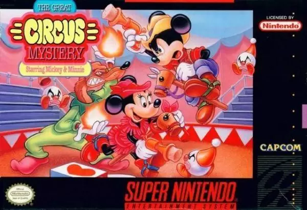 Super Famicom Games - The Great Circus Mystery