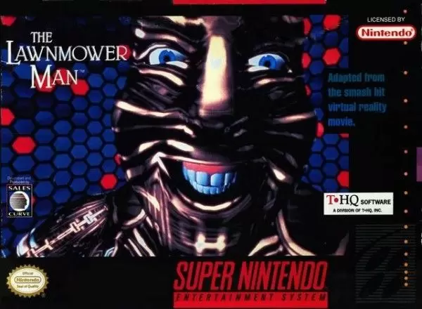 Super Famicom Games - The Lawnmower Man