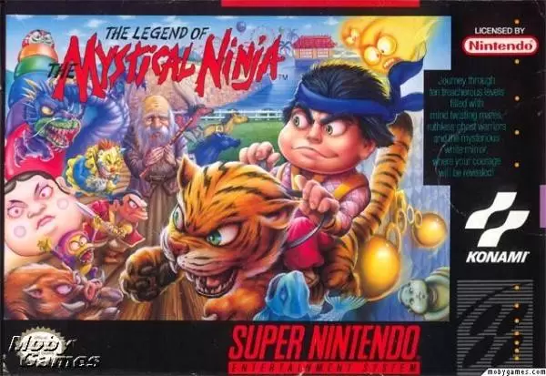 Jeux Super Nintendo - The Legend of the Mystical Ninja