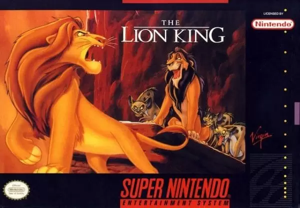 Jeux Super Nintendo - The Lion King