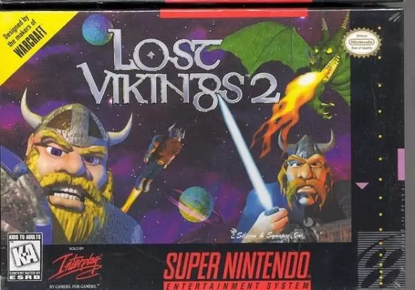 Jeux Super Nintendo - The Lost Vikings 2