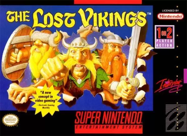 Jeux Super Nintendo - The Lost Vikings