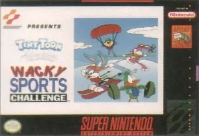 Super Famicom Games - Tiny Toon Adventures - Wacky Sports Challenge