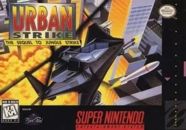 Super Famicom Games - Urban Strike