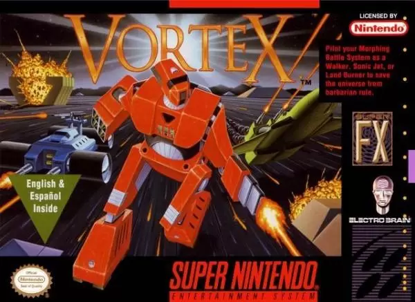 Jeux Super Nintendo - Vortex