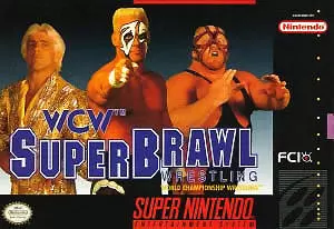 Super Famicom Games - WCW Super Brawl Wrestling