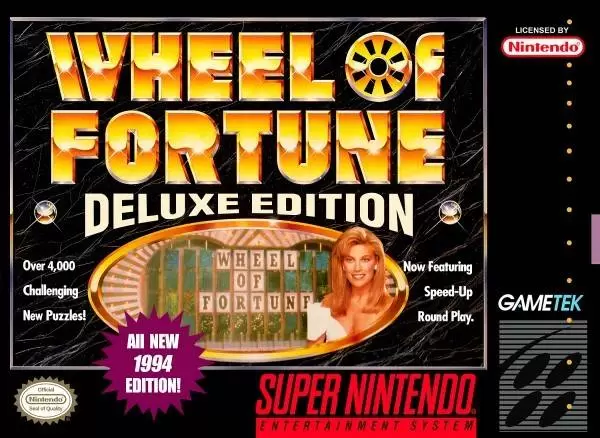 Jeux Super Nintendo - Wheel of Fortune