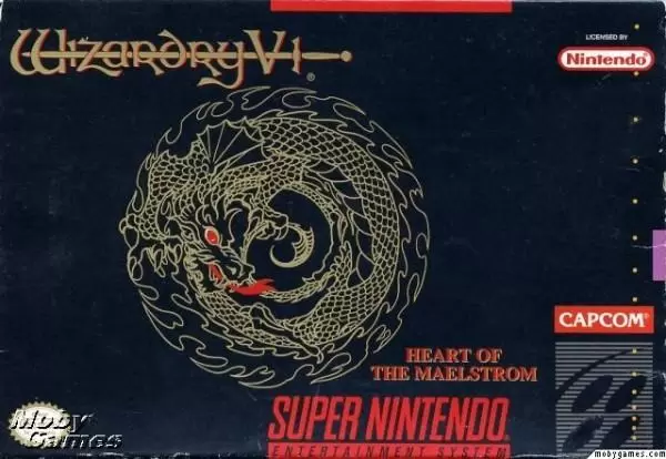 Jeux Super Nintendo - Wizardry V - Heart of the Maelstrom