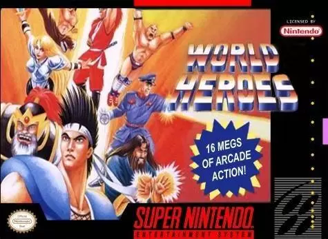 Super Famicom Games - World Heroes