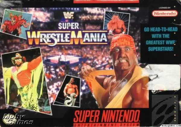 Super Famicom Games - WWF Super Wrestlemania