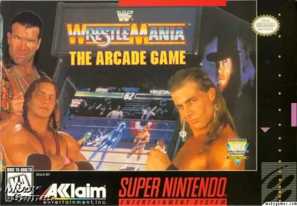Jeux Super Nintendo - WWF Wrestlemania - The Arcade Game